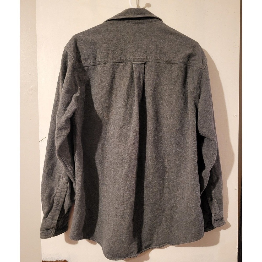 Woolrich Sportsman Chamois Shirt M 100% Wool Vintage Outdoorwear - Picture 2 of 3